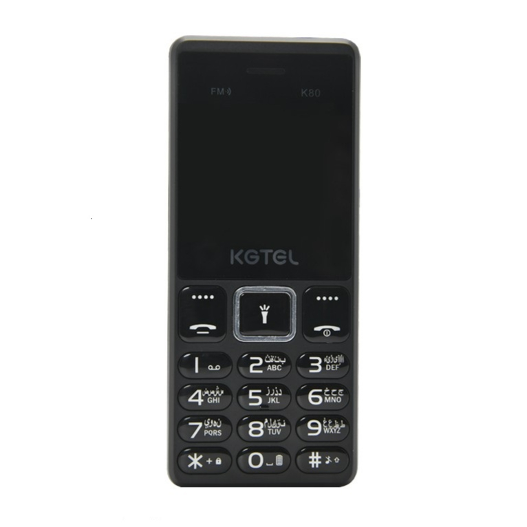 گوشی موبایل کاجیتل مدل K80 دو سیم کارت - 