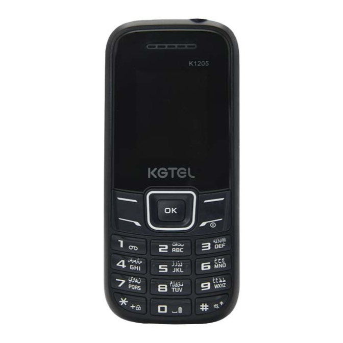 گوشی موبایل کاجیتل مدل K1205  دو سیم‌ کارت با گارانتی و کد ریجستری - 