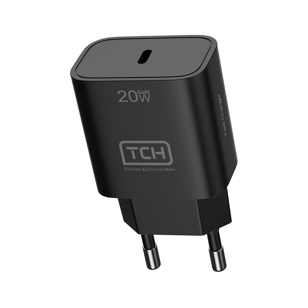 شارژر دیواری تی سی اچ مدل CB20 ظرفیت ۲۰ وات با پورت USB Type C - 